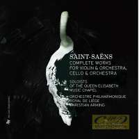 WYCOFANY   Saint-Saëns: Complete Works for Violin & Orchestra, Cello & Orchestra